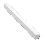 Square Fascia Corner Ext D/Ended 500mm White