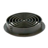 Circular Soffit Vent Dark Brown