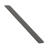 Reveal End Cap 300mm Black Ash