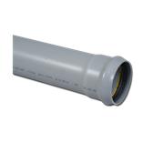 Soilpipe Single Socket Ended Grey