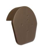 Half Round Ridge Cap Brown