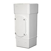 Square Downpipe Access Pipe White