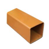 Square Downpipe 4.0 Mtr Caramel