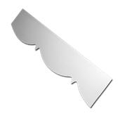 Decorative Convex Fascia White
